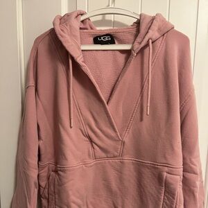 Light pink UGG Hoodie.
